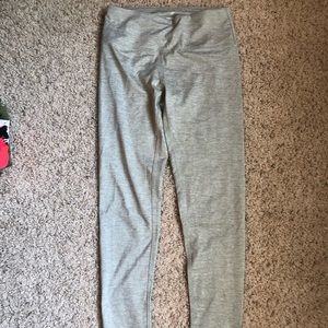 Gray leggings